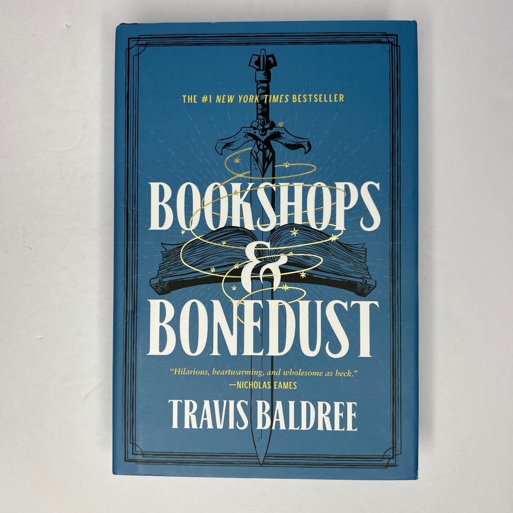 Bookshops & Bonedust Travis Baldree Hardcover 1st Edition Sprayed Edges Fantasty